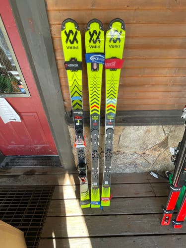 Used Volkl Sl Slalom Racing Skis