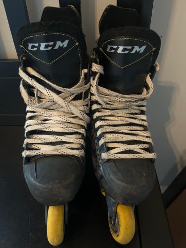 Used CCM Regular Width Size 6 Super Tacks 9350 Inline Skates