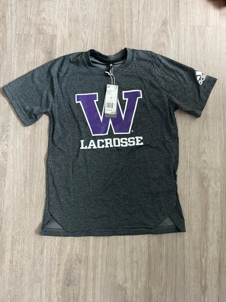 University of Washington Men's Lacrosse Adidas Team-Issued Shooter Shirt - Men's Small (New)