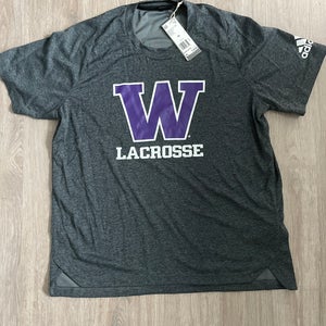 University of Washington Men's Lacrosse Adidas Team-Issued Shooter Shirt - Men's XL (Brand New)