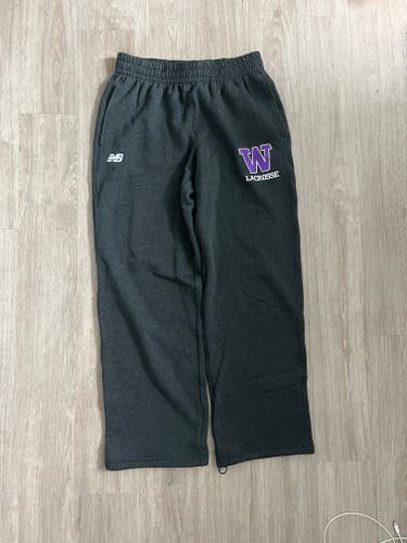 University of Washington Men's Lacrosse Team-Issued Sweatpants - Men's Large (New)