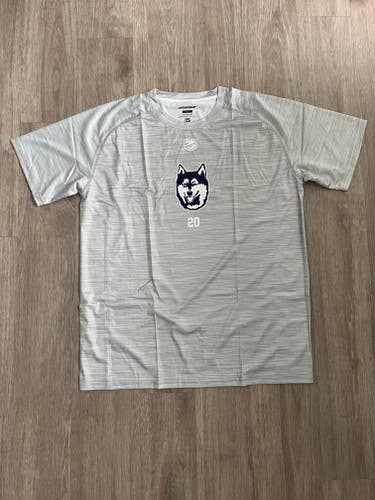 University of Washington Men's Lacrosse Team Issued #20 Shooting Shirt - Men's Large (New)