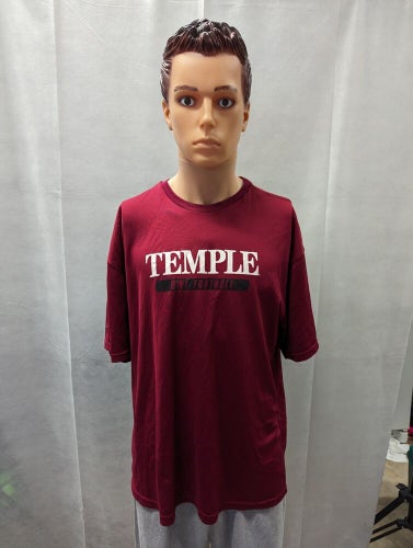 Vintage Team Issued Temple Owls Football Shirt XL NCAA