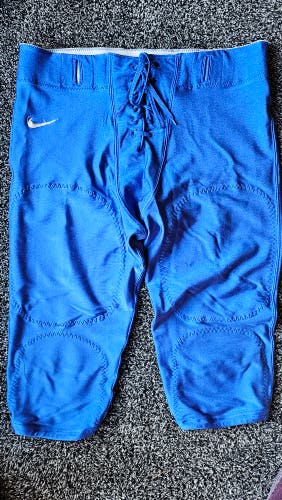 Blue Adult Men's Used XL Nike Game Pants