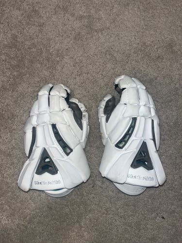WILLING TO NEGOTIATE Used Player's Maverik 13" Rome Lacrosse Gloves