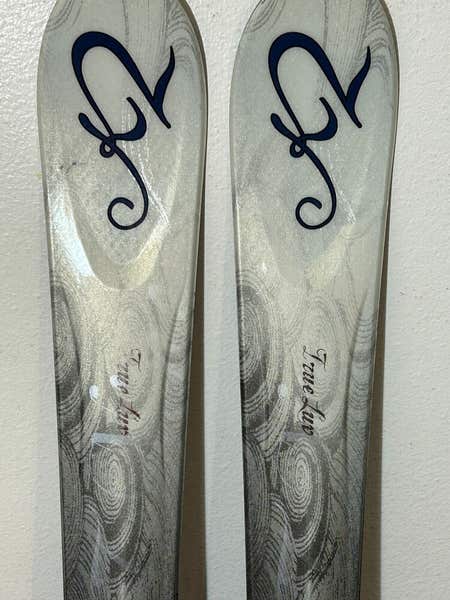 K2 t:nine True Luv Womens Downhill Skis 146 cm Marker Bindings