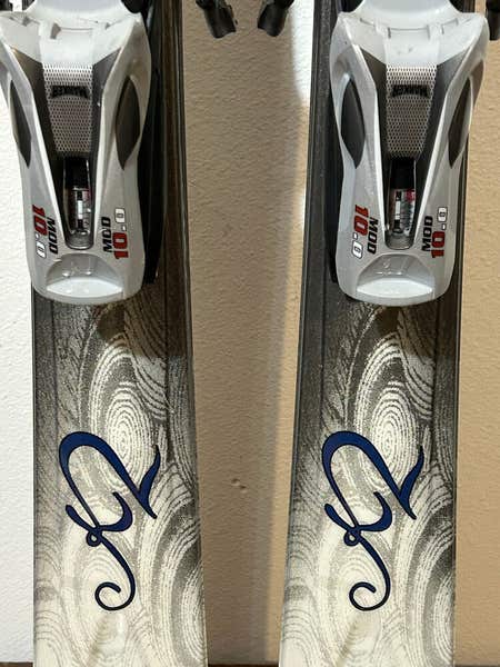 K2 t:nine True Luv Womens Downhill Skis 146 cm Marker Bindings