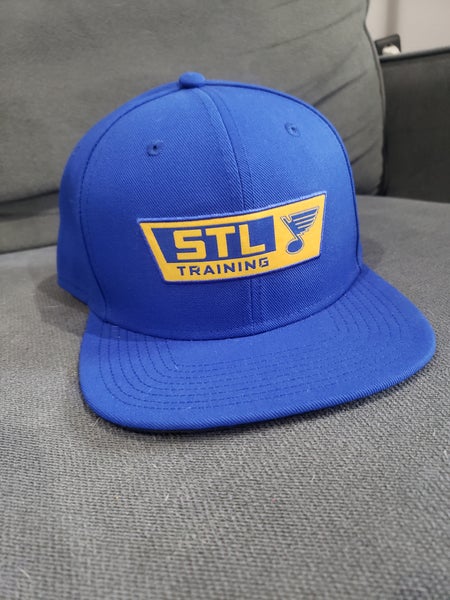 ST. LOUIS BLUES NEW ERA 9FIFTY GOLD SNAPBACK HAT