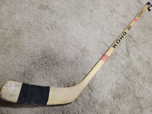 RON STACKHOUSE Late 1970's Pittsburgh Penguins Game Used Hockey Stick COA