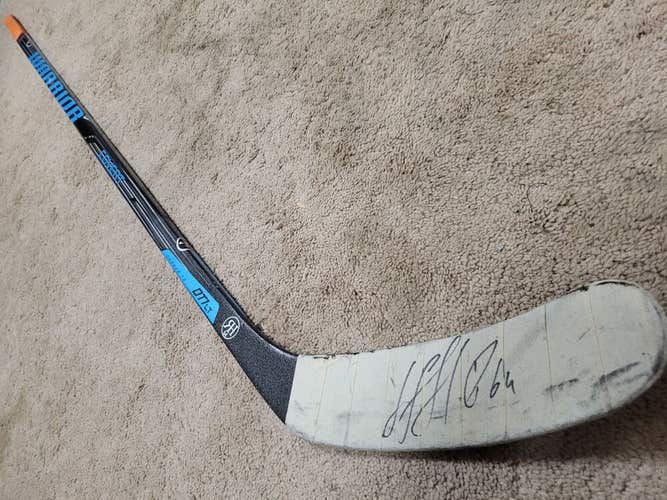 NAIL YAKUPOV 13'14 Signed Edmonton Oilers NHL Game Used Hockey Stick COA