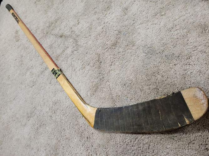 HAKAN LOOB 1987 Team Sweden World Championships Gold Medal Game Used Stick