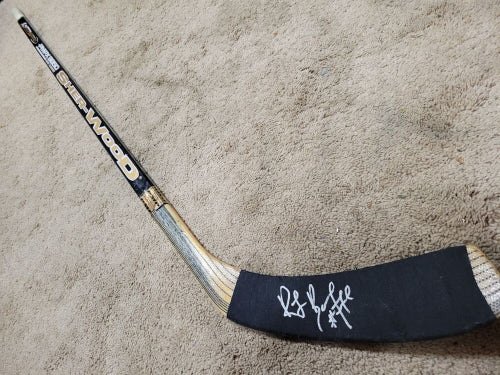 RAY BOURQUE 00'01 Signed Colorado Avalanche NHL Game Used Hockey Stick COA