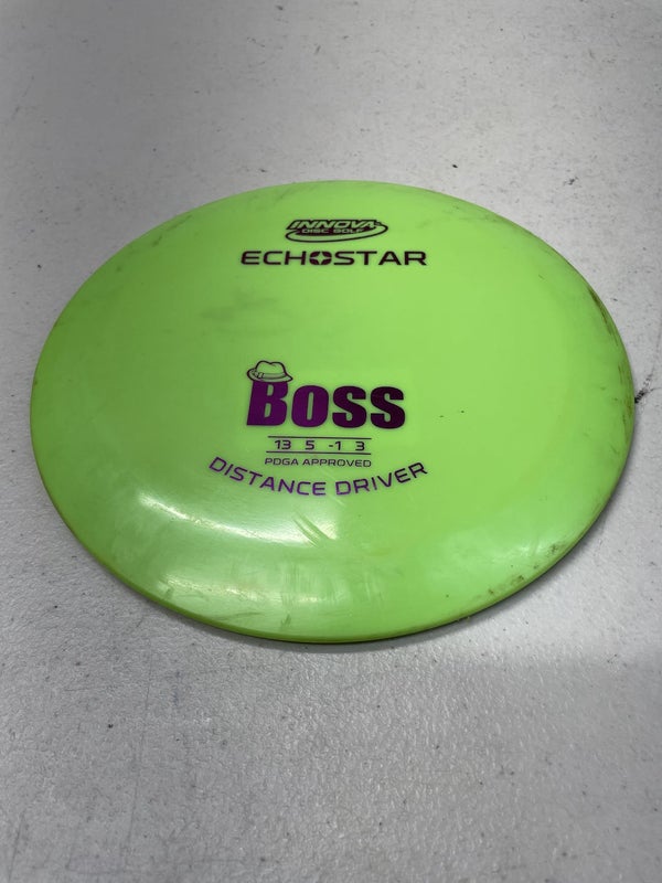 Used Innova Echostar Boss 175g Disc Golf Drivers