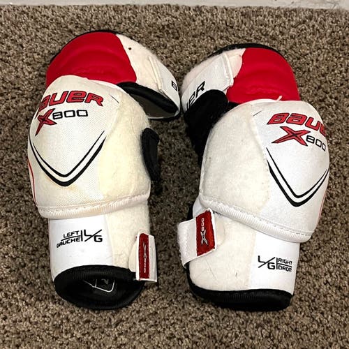 Junior Used Large Bauer Vapor x800 lite Elbow Pads