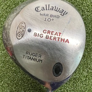 Callaway GBB Warbird Ruger Titanium 10* Driver / BB UL Regular Graphite / sa8239