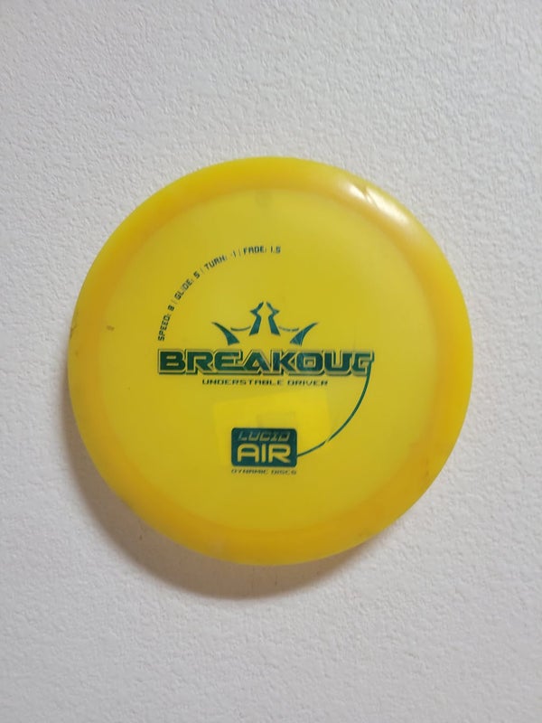 Used Dynamic Discs Breakout Lucid Air Disc Golf Drivers