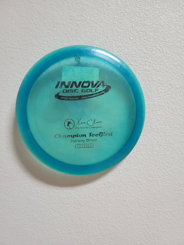 Used Innova Champion Teebird Disc Golf Drivers