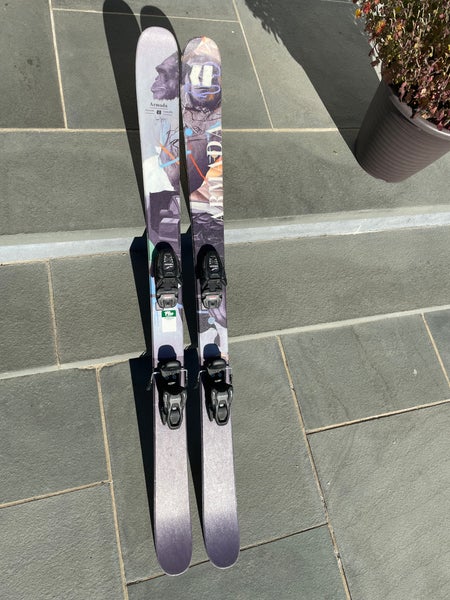 Kid s Used Armada ARV 84 Skis With Bindings 142 cm SidelineSwap