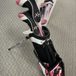 Precise X7 Pink (age 6-8) Left hand junior golf set