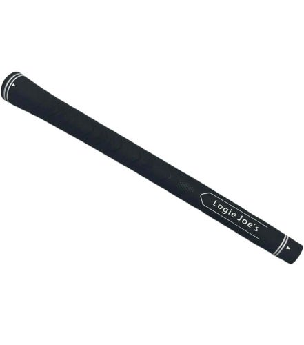 Logie Joe's Midsize Black .60 Golf Club Grip 100% Rubber MCC Plus4 Texture
