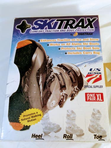 *NEW* SkiTrax Traction and Ski Boot Protection Device – size XL