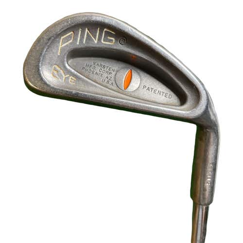 Ping Eye Orange Dot 6 Iron ZZ Lite Stiff Flex Steel Shaft RH 37”L