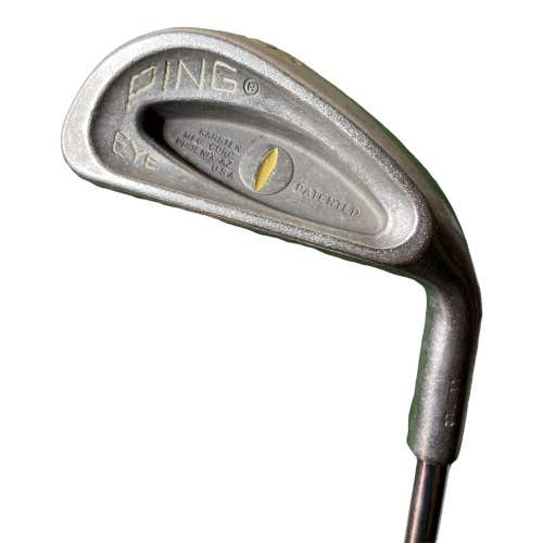 Ping Eye Gold Dot 6 Iron ZZ Lite Stiff Flex Steel Shaft RH 36”L (New Grip)