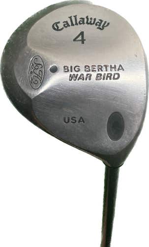 Callaway Big Bertha War Bird 4 Wood RCH 90 Regular Flex Graphite Shaft RH 42”L