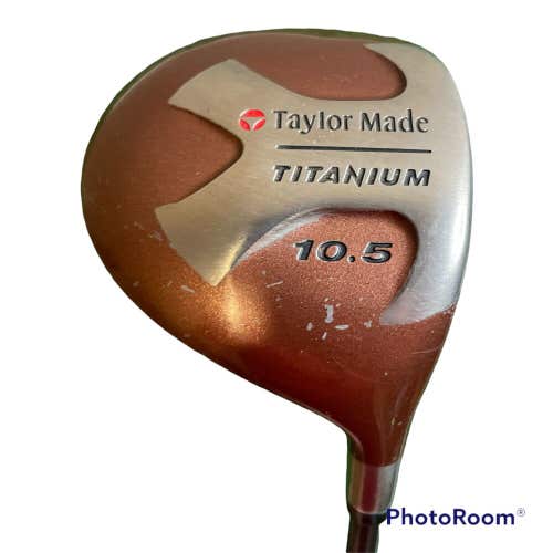 TaylorMade Titanium 10.5* Driver Bubble Graphite Shaft R Flex RH 45”L