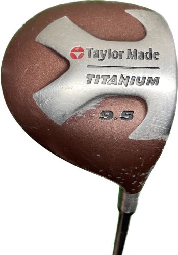 TaylorMade Titanium 9.5* Driver Bubble S-90 Stiff Flex Graphite Shaft RH 45”L