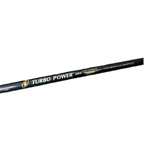 New (Old Stock) Turbo Power 250 Tour Firm Flex 40” .370 Graphite Iron Shaft