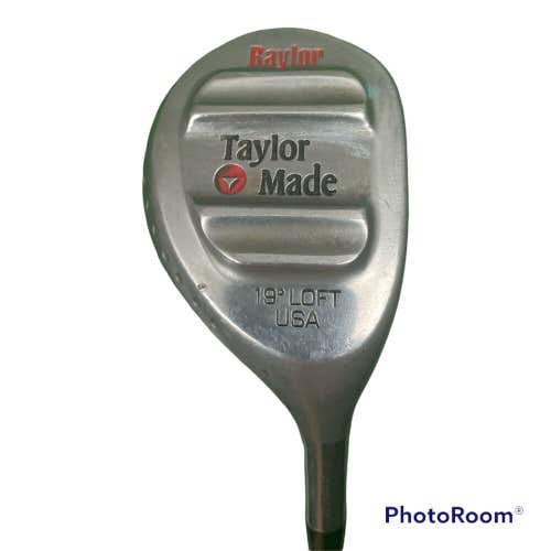 Taylormade Baylor 19 Degree Stiff Flex Steel Shaft 43”L RH New Grip!