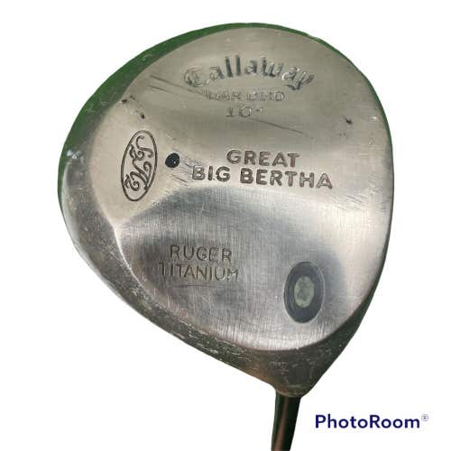 Callaway Great Big Bertha War Bird 10* RH Driver Grafalloy R Flex Graphite 45”L
