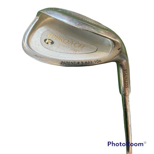 Knight Approach Dual Cambered Sole 56* Sand Wedge Steel Shaft 35.5”L