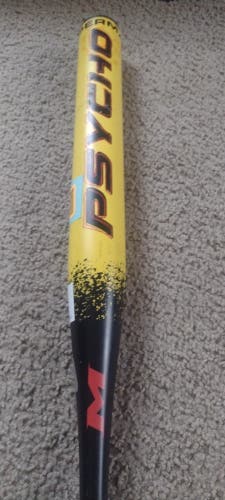 Gently Used Miken Composite Psycho Supermax  Bat (-7) 27 oz 34"