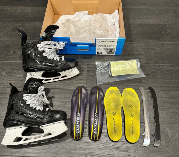 Bauer Supreme Mach Hockey Skates Size Int. 5.5