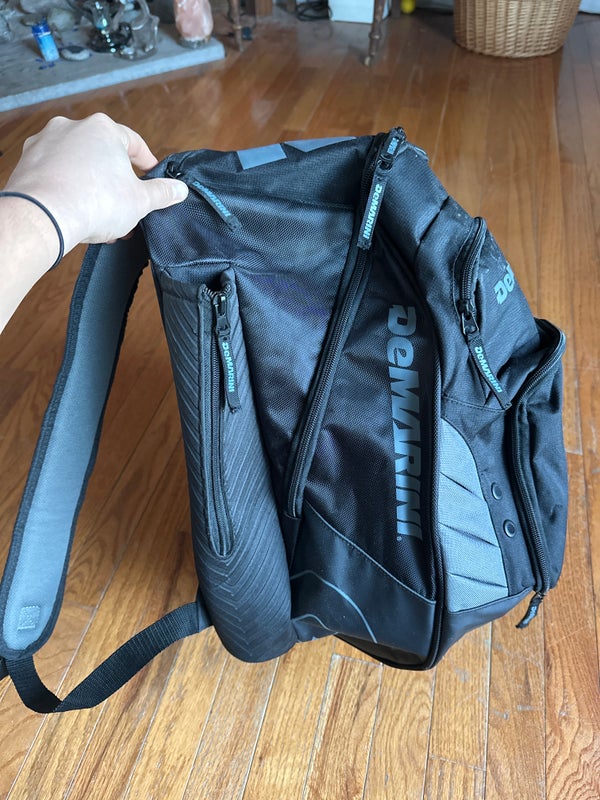 Black New Adult Unisex DeMarini Backpack/Batbag