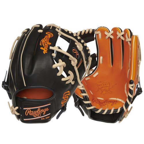 PRO204-2SFG-RightHandThrow Rawlings Heart of the Hide San Francisco Giants 11.5