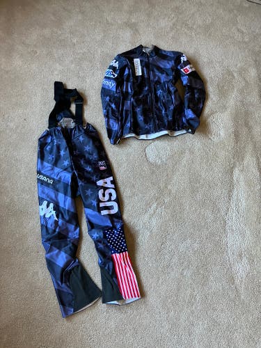 Brand new 2023 US Ski Team 2-piece Speedsuit
