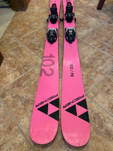 Used Unisex 2020 Fischer 170 cm Alpine Touring Ranger 102 FR Skis With Bindings