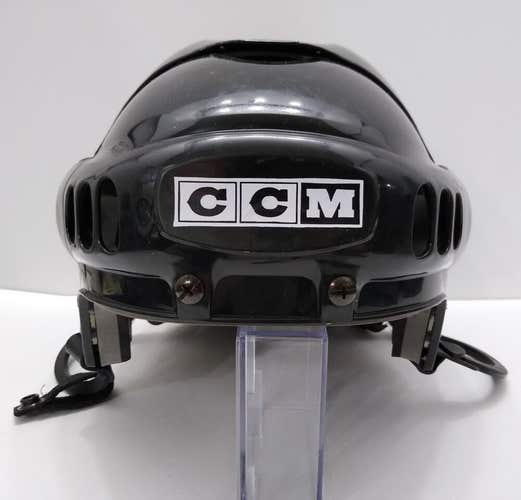 New Old Stock Penguins NHL Pro Stock CCM 852 Black Ice Hockey Helmet Medium