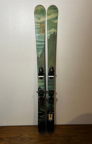 Line Prophet 90 Mens Womens Twin Tip Downhill Skis 165 cm Dynastar PX12 Bindings