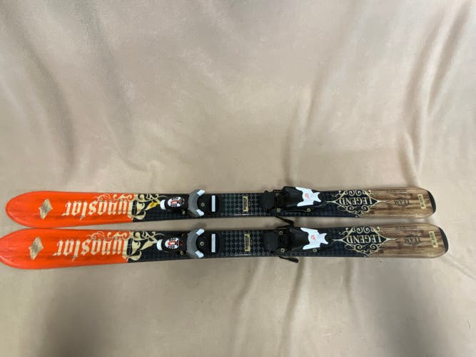 Used Unisex Dynastar Legend 110 cm All Mountain Skis With Bindings