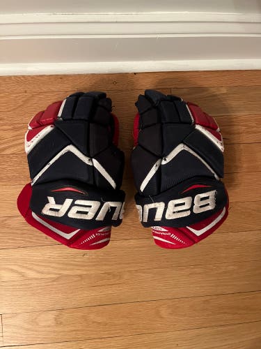 Bauer Vapor X800 Gloves 13” Red & Blue