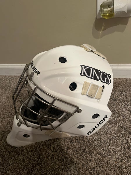 Just Don x BauerX Lambskin Leather Goalie Mask White - SS22 - US