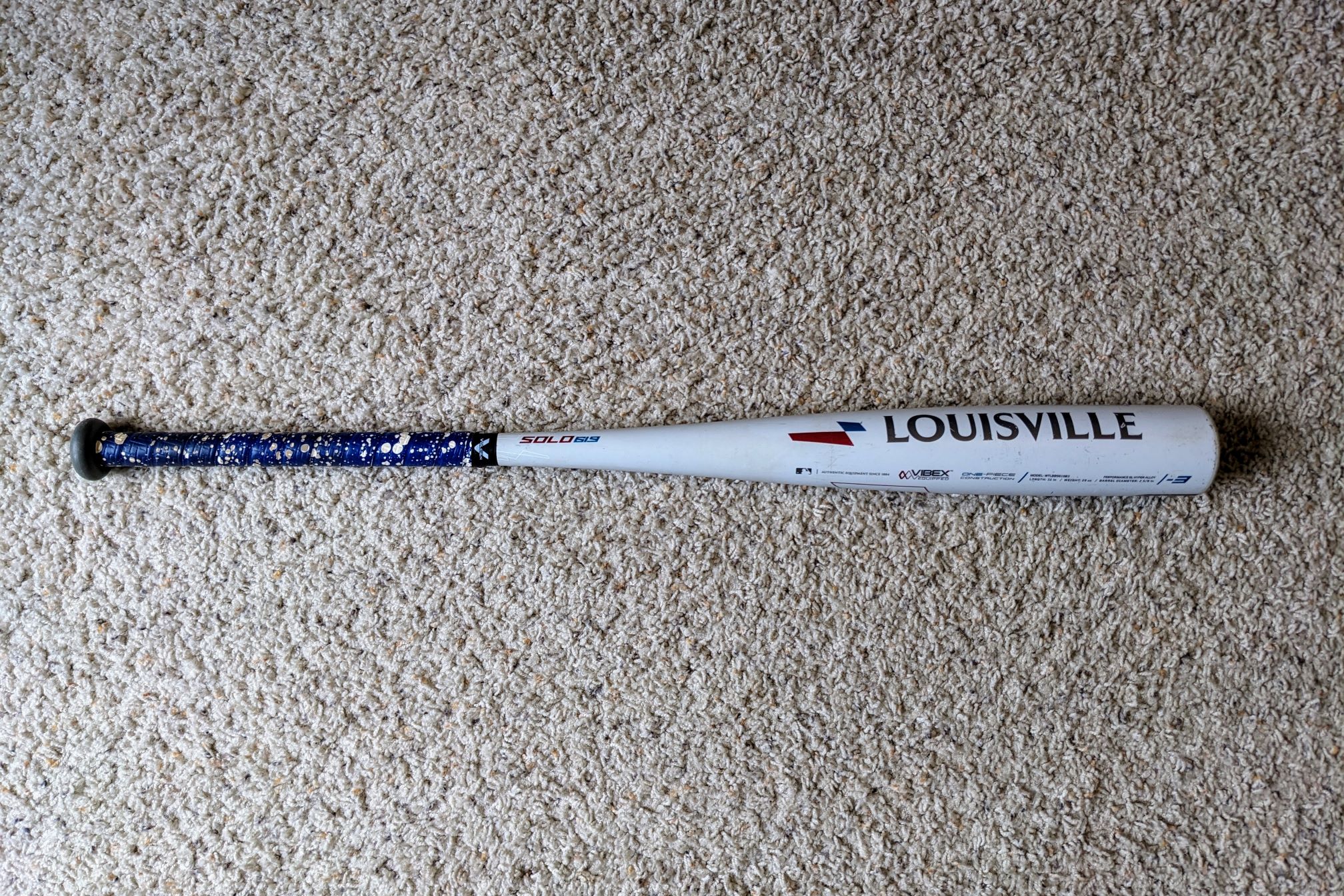 Louisville Slugger Solo 619 -11 2 5/8 USA Baseball Bat