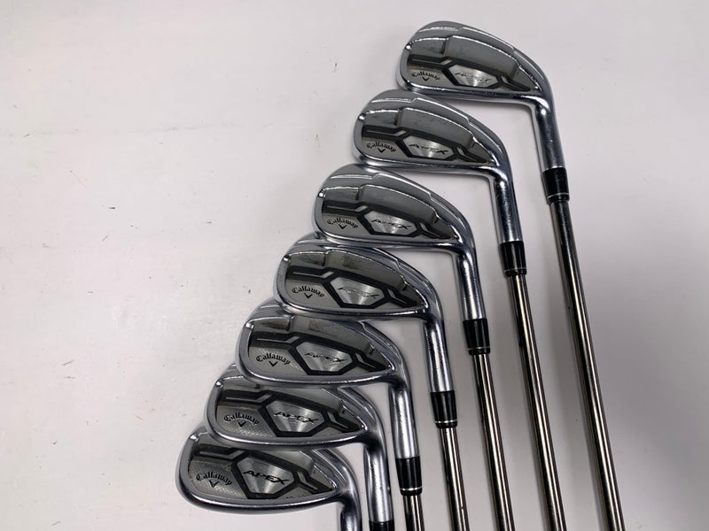 Callaway Apex CF16 Iron Set 5-PW+AW UST Mamiya Recoil ES 760 F3 Regular RH