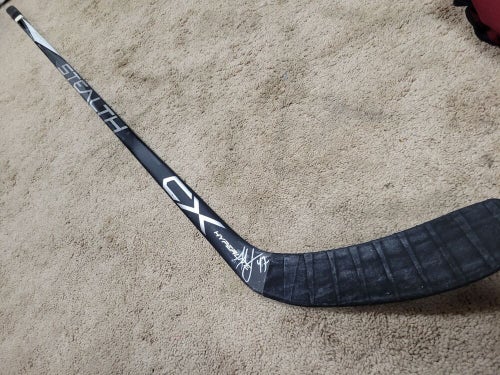 HAMPUS LINDHOLM 15'16 Signed Anaheim Ducks NHL Game Used Hockey Stick COA