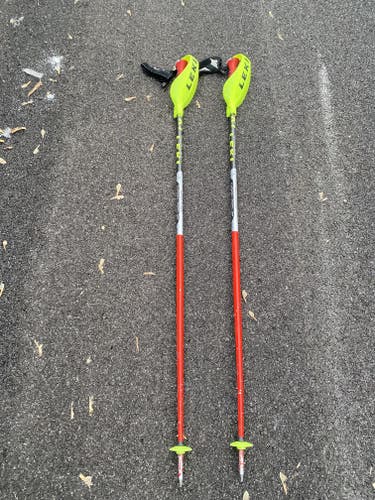 Used 50in (125cm) Leki Racing World Cup Lite SL Ski Poles