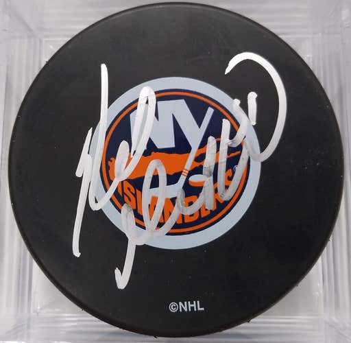 Rick Dipietro Autographed New York Islanders NHL Hockey  Signed Puck
